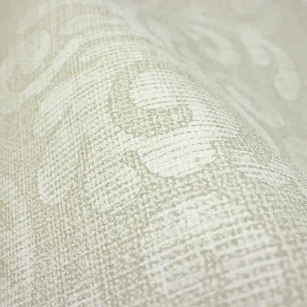 Papel de parede Arabesco Bege e Off-White